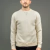 Loop & Weft Tompkins Knit V-Gusset Crewneck Sweatshirt Oatmeal 2 Loop & Weft Tompkins Knit V-Gusset Crewneck Sweatshirt Oatmeal