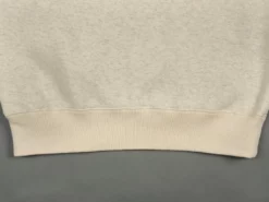 Loop & Weft Tompkins Knit V-Gusset Crewneck Sweatshirt Oatmeal