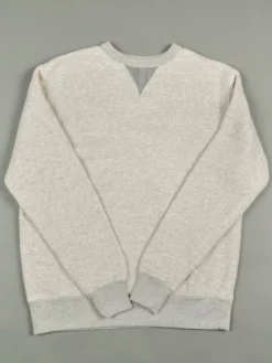 Loop & Weft Tompkins Knit V-Gusset Crewneck Sweatshirt Grey