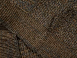 Loop & Weft Merino Super Lamb Switch Panel Crewneck Sweater Deep Clay Brown 43 Loop & Weft Merino Super Lamb Switch Panel Crewneck Sweater Deep Clay Brown