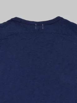 Loop & Weft Heather Slub Cotton Freedom Crewneck T-Shirt French Navy Blue 26 Loop & Weft Heather Slub Cotton Freedom Crewneck T-Shirt French Navy Blue