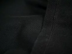 Loop & Weft Fine Aran Honeycomb Henley Neck Thermal Royal Black