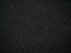 Loop & Weft Fine Aran Honeycomb Henley Neck Thermal Royal Black