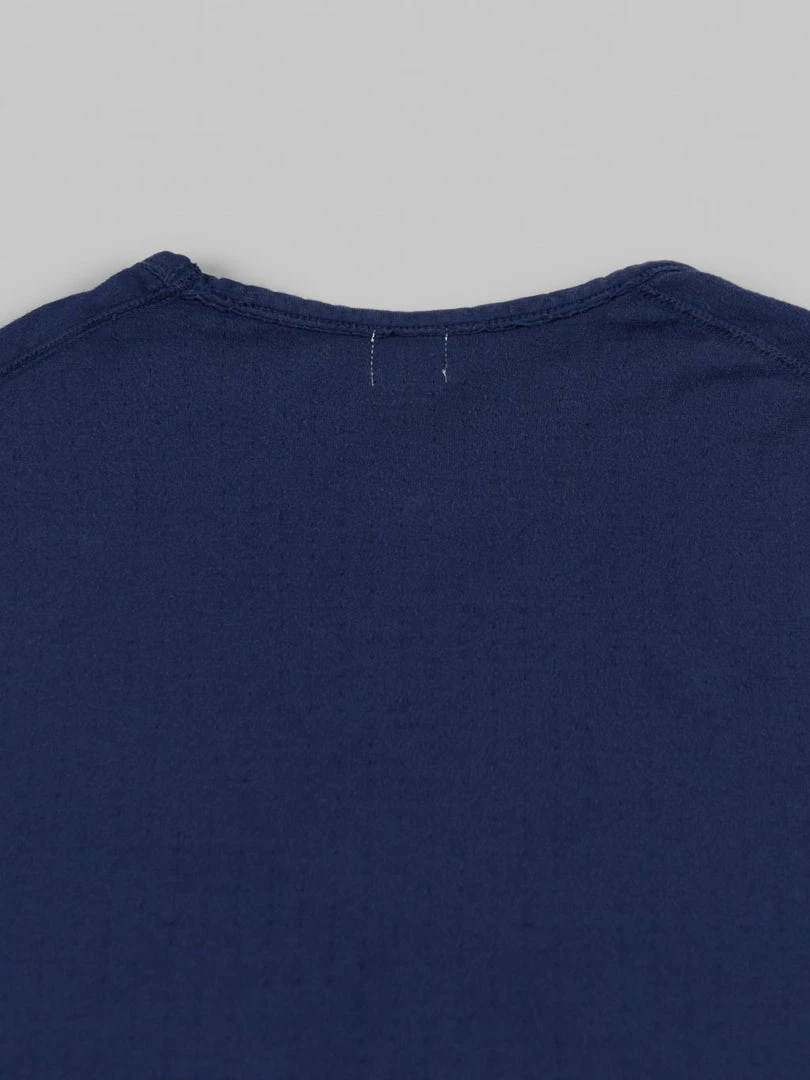 Loop & Weft Dual Layered Knit Raw Edge Crewneck T-Shirt French Navy Blue NEW ARRIVALS 12 Loop & Weft Dual Layered Knit Raw Edge Crewneck T-Shirt French Navy Blue NEW ARRIVALS