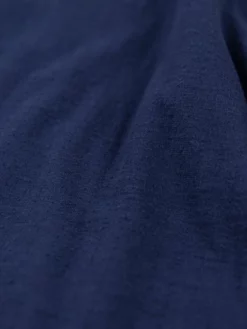 Loop & Weft Dual Layered Knit Raw Edge Crewneck T-Shirt French Navy Blue NEW ARRIVALS 25 Loop & Weft Dual Layered Knit Raw Edge Crewneck T-Shirt French Navy Blue NEW ARRIVALS