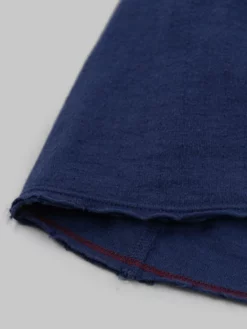 Loop & Weft Dual Layered Knit Raw Edge Crewneck T-Shirt French Navy Blue NEW ARRIVALS 32 Loop & Weft Dual Layered Knit Raw Edge Crewneck T-Shirt French Navy Blue NEW ARRIVALS