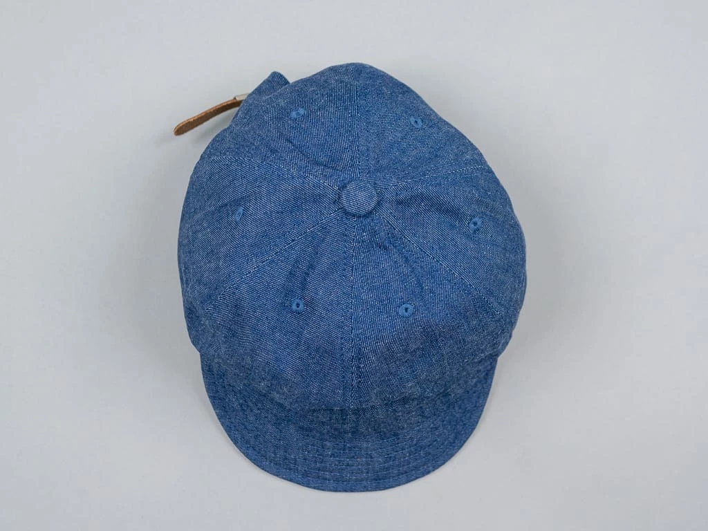 NEW ARRIVALS Mighty Shine Bridge Cap Denim Washed 4 NEW ARRIVALS Mighty Shine Bridge Cap Denim Washed