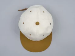 Mighty Shine Flats Cap Ivory