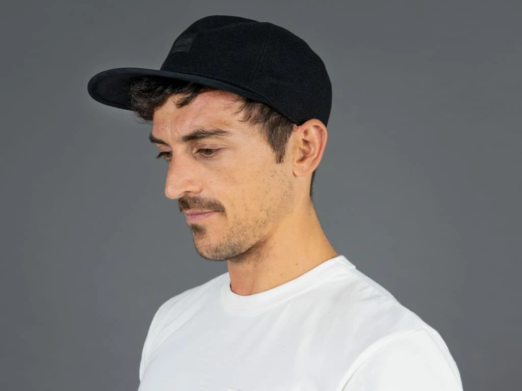 Mighty Shine Serge Short Brim Cap Black 4 Mighty Shine Serge Short Brim Cap Black