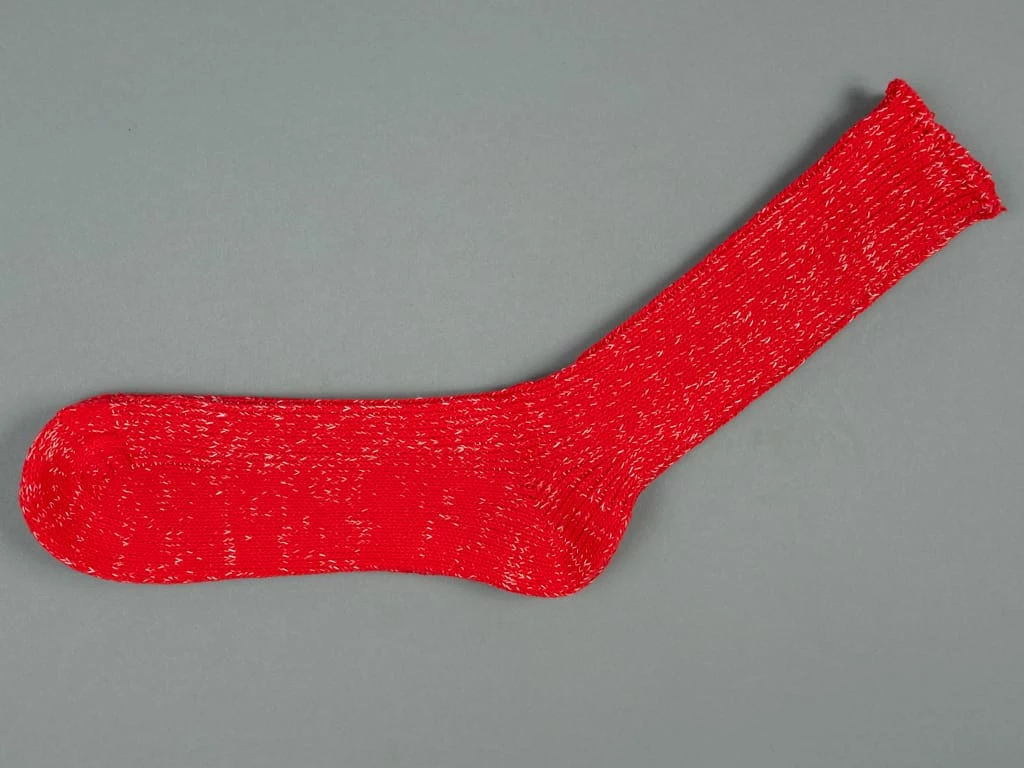 Nishiguchi Kutsushita Hemp Cotton Ribbed Socks Autumn Leaves 5 Nishiguchi Kutsushita Hemp Cotton Ribbed Socks Autumn Leaves