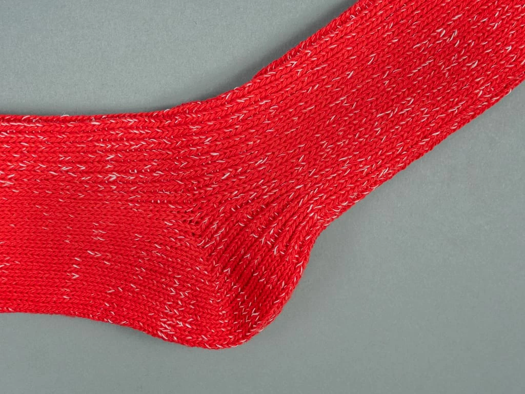 Nishiguchi Kutsushita Hemp Cotton Ribbed Socks Autumn Leaves 6 Nishiguchi Kutsushita Hemp Cotton Ribbed Socks Autumn Leaves