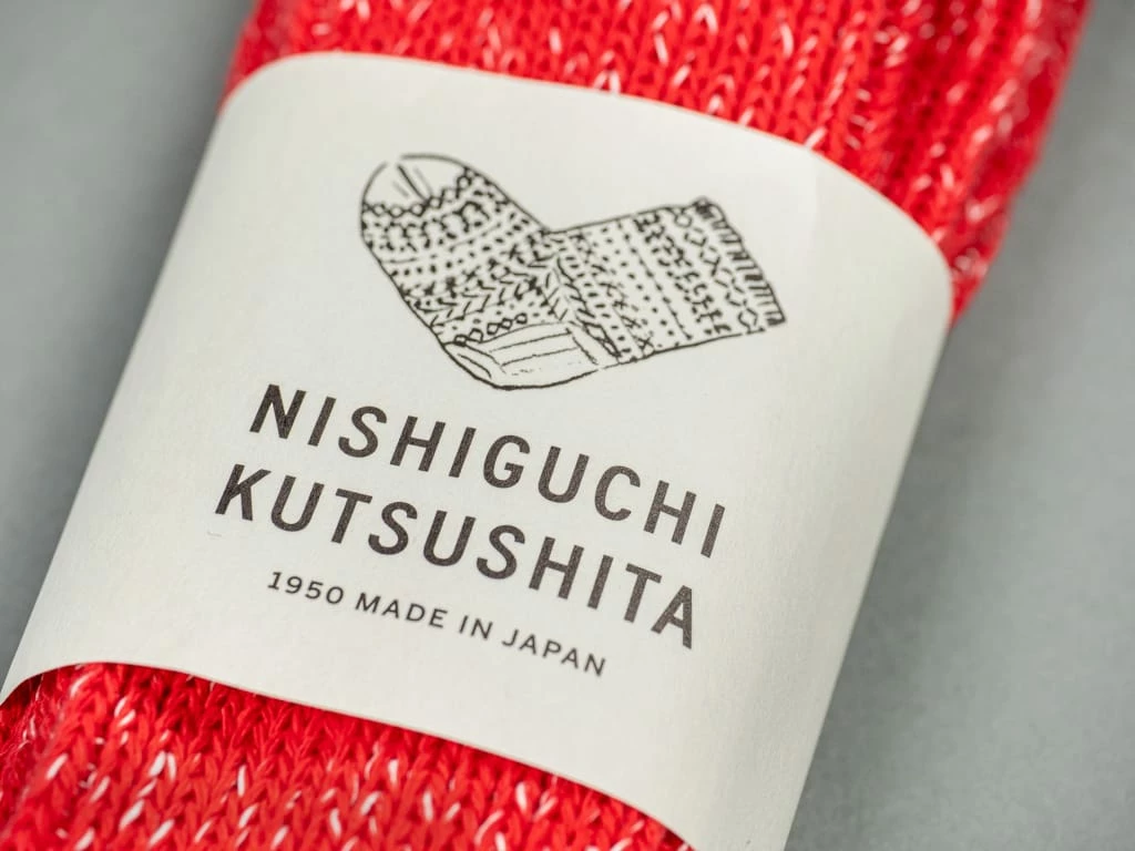 Nishiguchi Kutsushita Hemp Cotton Ribbed Socks Autumn Leaves 8 Nishiguchi Kutsushita Hemp Cotton Ribbed Socks Autumn Leaves