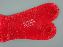 Nishiguchi Kutsushita Hemp Cotton Ribbed Socks Autumn Leaves 19 Nishiguchi Kutsushita Hemp Cotton Ribbed Socks Autumn Leaves