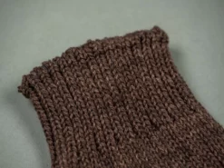 Nishiguchi Kutsushita Recycled Cotton Ribbed Socks Brown 27 Nishiguchi Kutsushita Recycled Cotton Ribbed Socks Brown