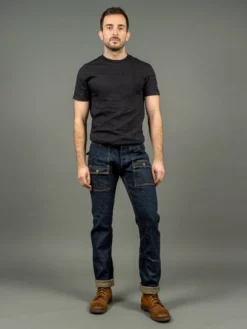 ONI Denim [Workwear Series] 107ZR "Secret Denim" 20oz Bush Pants Semi-Tight Straight