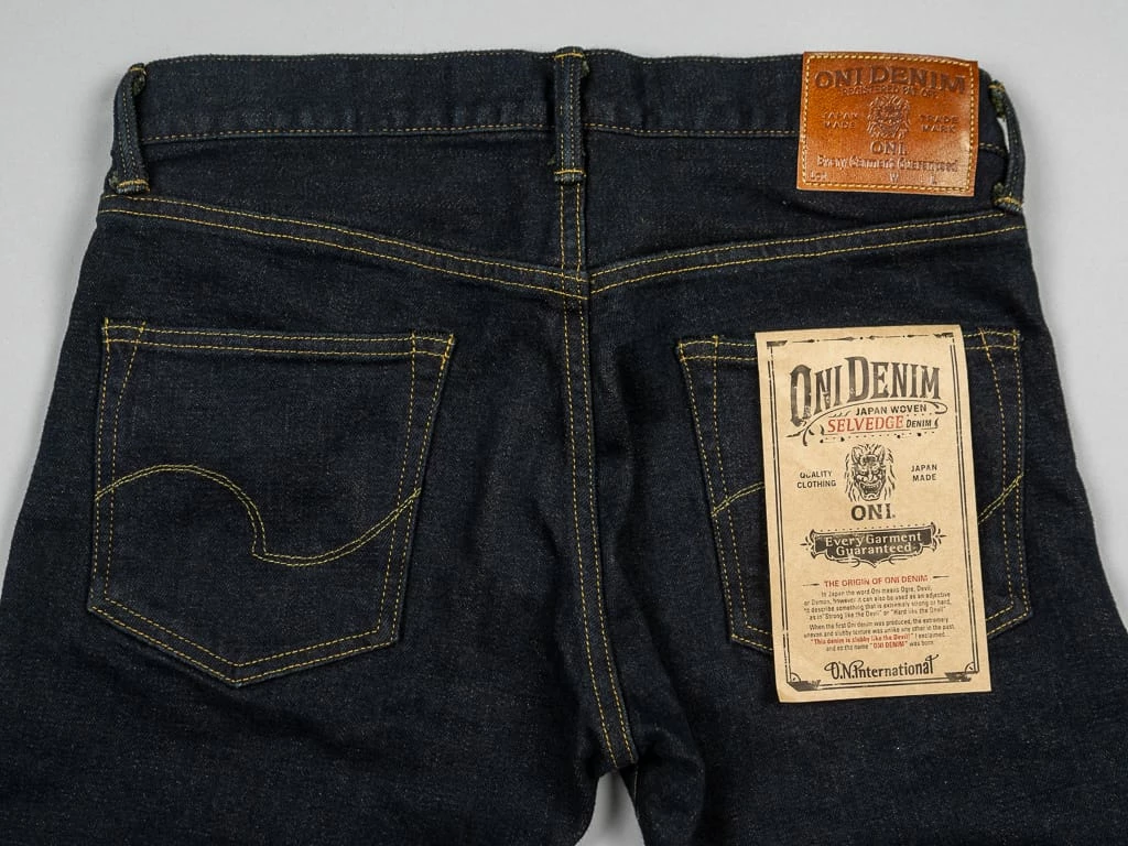 ONI Denim 122S-GROL "Greyish-Olive Overdye" 15oz Stretch Relax Tapered Jeans NEW ARRIVALS 14 ONI Denim 122S-GROL "Greyish-Olive Overdye" 15oz Stretch Relax Tapered Jeans NEW ARRIVALS