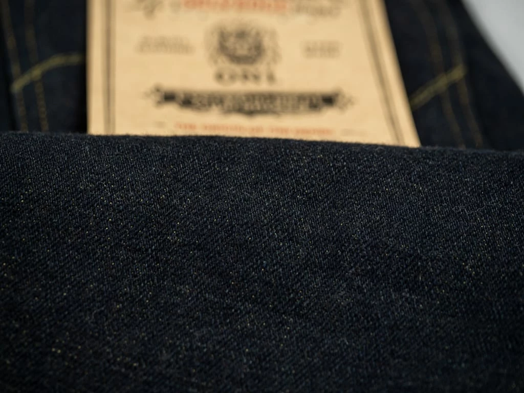 ONI Denim 122S-GROL "Greyish-Olive Overdye" 15oz Stretch Relax Tapered Jeans NEW ARRIVALS 39 ONI Denim 122S-GROL "Greyish-Olive Overdye" 15oz Stretch Relax Tapered Jeans NEW ARRIVALS