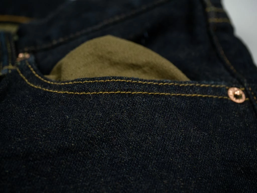 ONI Denim 122S-GROL "Greyish-Olive Overdye" 15oz Stretch Relax Tapered Jeans NEW ARRIVALS 26 ONI Denim 122S-GROL "Greyish-Olive Overdye" 15oz Stretch Relax Tapered Jeans NEW ARRIVALS