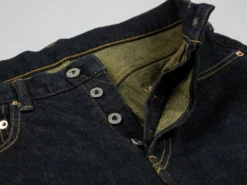 ONI Denim 122S-GROL "Greyish-Olive Overdye" 15oz Stretch Relax Tapered Jeans NEW ARRIVALS 65 ONI Denim 122S-GROL