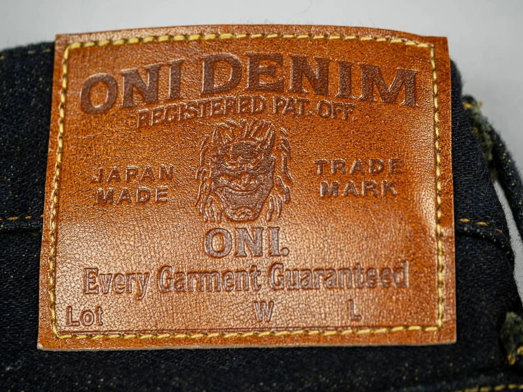 ONI Denim 122S-GROL "Greyish-Olive Overdye" 15oz Stretch Relax Tapered Jeans NEW ARRIVALS 21 ONI Denim 122S-GROL "Greyish-Olive Overdye" 15oz Stretch Relax Tapered Jeans NEW ARRIVALS