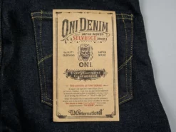 ONI Denim 122S-GROL "Greyish-Olive Overdye" 15oz Stretch Relax Tapered Jeans NEW ARRIVALS 53 ONI Denim 122S-GROL