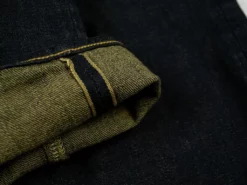 ONI Denim 122S-GROL "Greyish-Olive Overdye" 15oz Stretch Relax Tapered Jeans NEW ARRIVALS 56 ONI Denim 122S-GROL