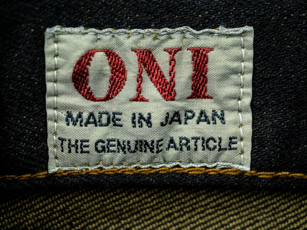 ONI Denim 122S-GROL "Greyish-Olive Overdye" 15oz Stretch Relax Tapered Jeans NEW ARRIVALS 23 ONI Denim 122S-GROL "Greyish-Olive Overdye" 15oz Stretch Relax Tapered Jeans NEW ARRIVALS