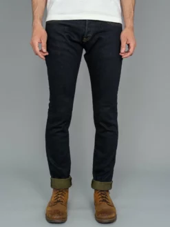 ONI Denim 122S-GROL "Greyish-Olive Overdye" 15oz Stretch Relax Tapered Jeans NEW ARRIVALS