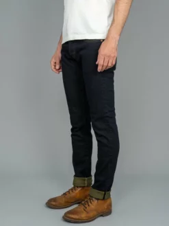 ONI Denim 122S-GROL "Greyish-Olive Overdye" 15oz Stretch Relax Tapered Jeans NEW ARRIVALS 41 ONI Denim 122S-GROL