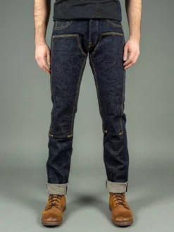 ONI Denim [Workwear Series] 547DIZR "Dark Indigo Secret Denim" 20/40oz Double Knee Semi-Tight Straight Jeans