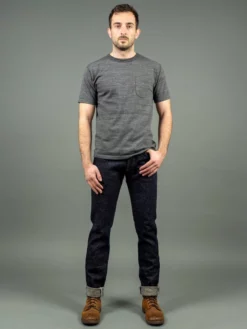 ONI Denim [Workwear Series] 547DIZR "Dark Indigo Secret Denim" 20oz Triple Stitched Semi-Tight Straight Jeans