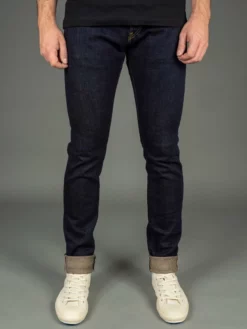 ONI Denim 122S-BE "Beige Overdye" 15oz Stretch Relax Tapered Jeans