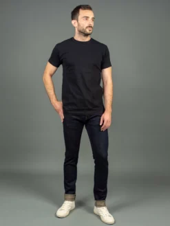 ONI Denim 122S-BE "Beige Overdye" 15oz Stretch Relax Tapered Jeans