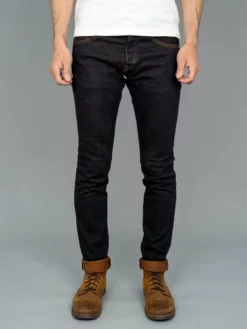 NEW ARRIVALS ONI Denim 122S-RUST "Rust Overdye" 15oz Stretch Relax Tapered Jeans