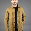 ONI Denim 03128-HOX Sulfur Heavy Oxford Coverall Brown Khaki 1 ONI Denim 03128-HOX Sulfur Heavy Oxford Coverall Brown Khaki
