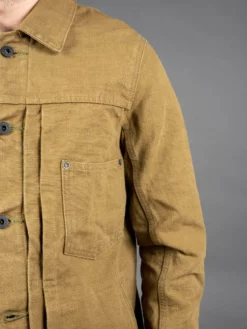 ONI Denim 03128-HOX Sulfur Heavy Oxford Coverall Brown Khaki