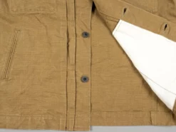 ONI Denim 03128-HOX Sulfur Heavy Oxford Coverall Brown Khaki