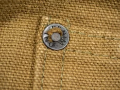 ONI Denim 03128-HOX Sulfur Heavy Oxford Coverall Brown Khaki