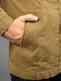 ONI Denim 03128-HOX Sulfur Heavy Oxford Coverall Brown Khaki