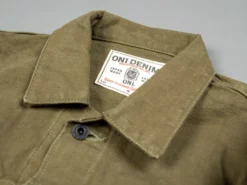 ONI Denim 03128-HOX Sulfur Heavy Oxford Coverall Olive