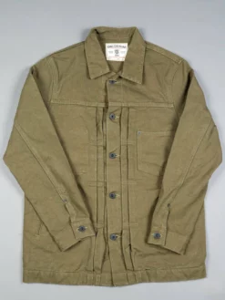 ONI Denim 03128-HOX Sulfur Heavy Oxford Coverall Olive