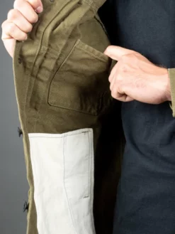 ONI Denim 03128-HOX Sulfur Heavy Oxford Coverall Olive