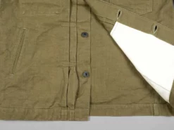 ONI Denim 03128-HOX Sulfur Heavy Oxford Coverall Olive