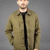 ONI Denim 03128-HOX Sulfur Heavy Oxford Coverall Olive