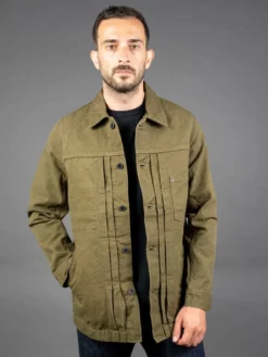 ONI Denim 03128-HOX Sulfur Heavy Oxford Coverall Olive