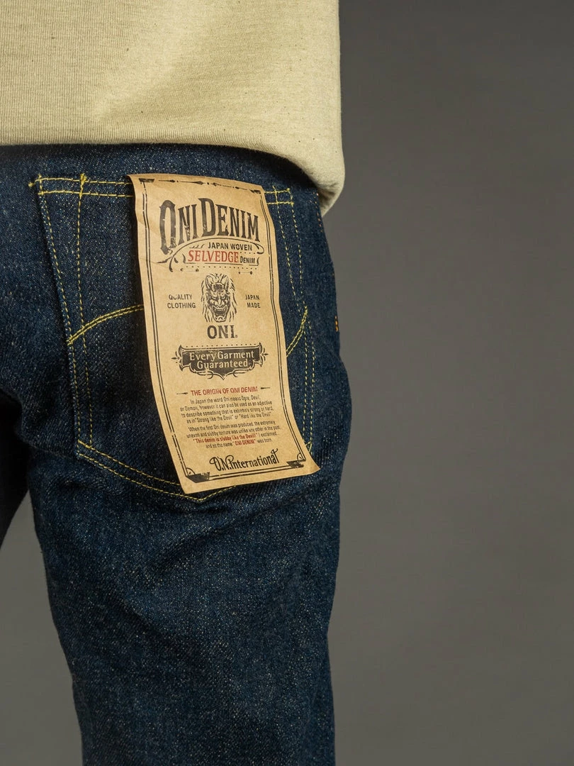 ONI Denim 288ZR "Secret Denim" 20oz Regular Straight Jeans 8 ONI Denim 288ZR "Secret Denim" 20oz Regular Straight Jeans