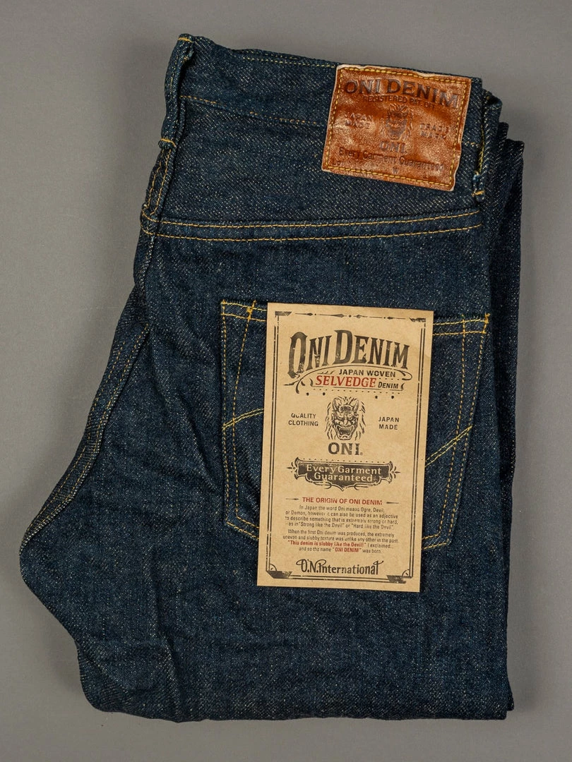 ONI Denim 288ZR "Secret Denim" 20oz Regular Straight Jeans 11 ONI Denim 288ZR "Secret Denim" 20oz Regular Straight Jeans