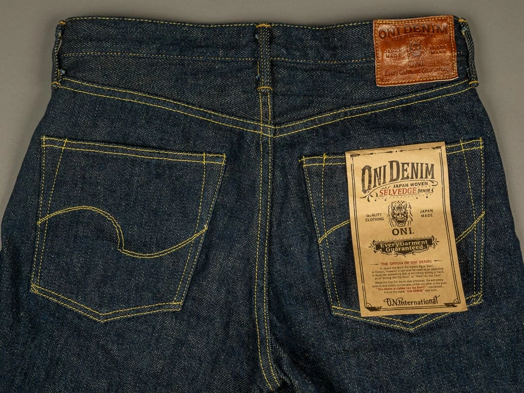 ONI Denim 288ZR "Secret Denim" 20oz Regular Straight Jeans 17 ONI Denim 288ZR "Secret Denim" 20oz Regular Straight Jeans