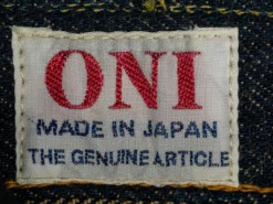 ONI Denim 288ZR "Secret Denim" 20oz Regular Straight Jeans 59 ONI Denim 288ZR