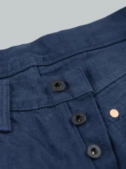 NEW ARRIVALS ONI Denim 612-NVNV "Navy Warp And Weft" 12oz Relaxed Tapered Jeans 46 NEW ARRIVALS ONI Denim 612-NVNV